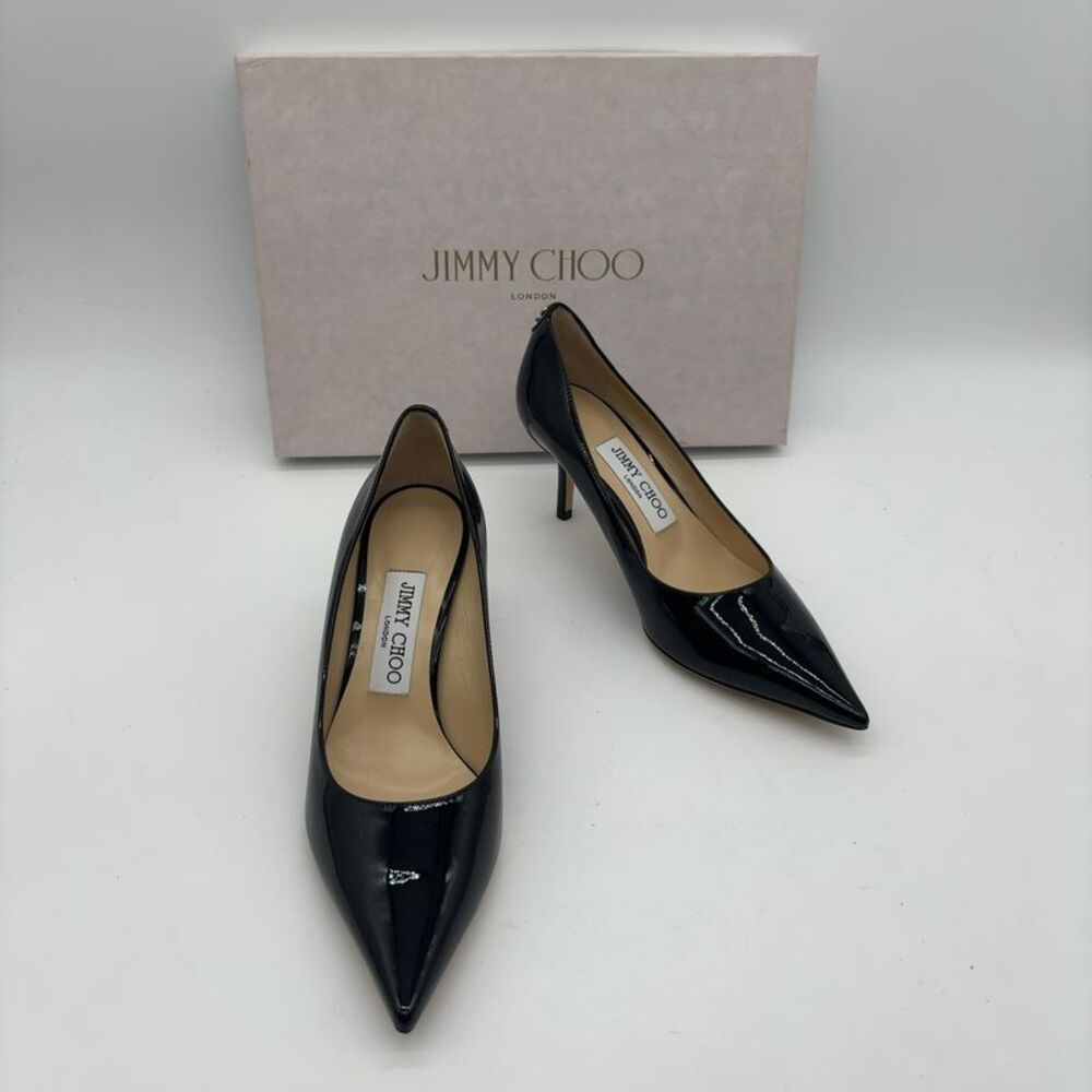 Jimmy Choo Patent Pump in Multicolor